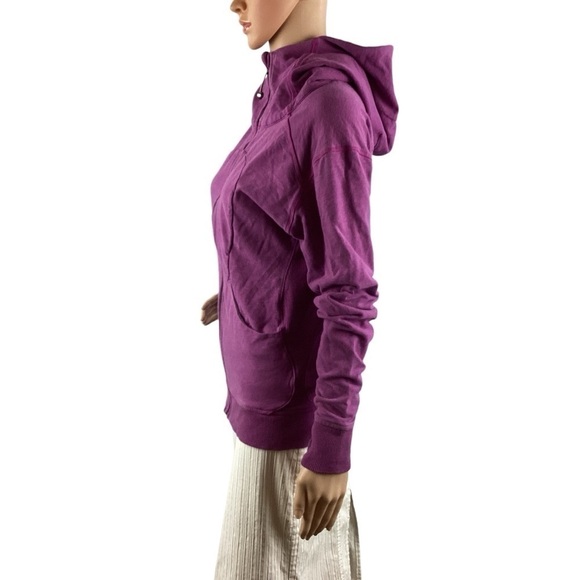 Lululemon On The Daily Hoodie Size 6 Purple - Picture 4 of 8
